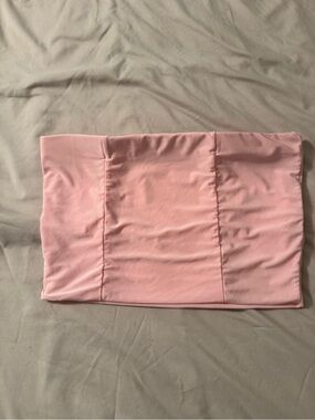 PrettyLittleThing Blush Pink Bandeau Top